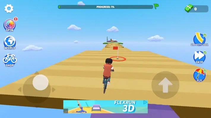 Obby Parkour Bike Challenge android App screenshot 9