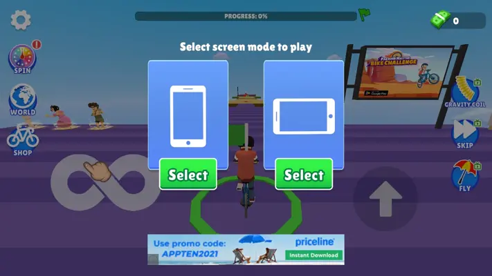 Obby Parkour Bike Challenge android App screenshot 15