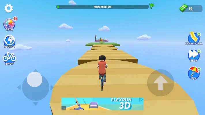 Obby Parkour Bike Challenge android App screenshot 8